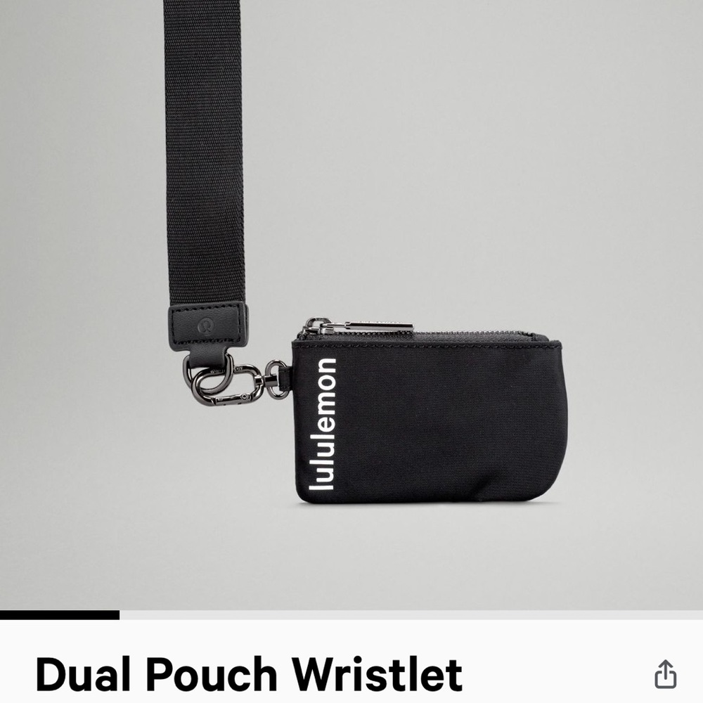 Lululemon Dual Pouch Wristlet
